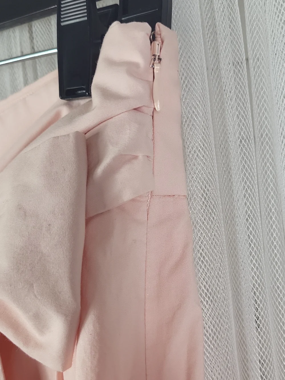 J Crew tie-waist short in cotton‎ poplin/baby pink. Size 10